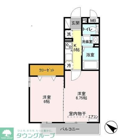 エミナンスの物件間取画像